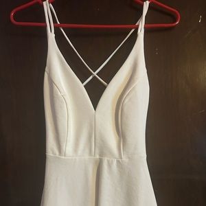 COPY - LuLus White Backless Dress